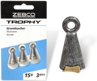 Zebco Grundsucher mit Kork 20g 3Stück NEW