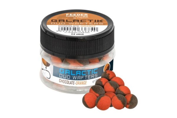CarpZoom Galactic Duo Wafters 10mm 15g Chocolate-Orange