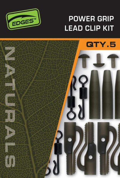 Fox Edges Power Grip Lead Clip Kit natural