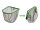 DELPHIN Unterfang Kescherkopf Delphin REAXE FloateR FoldCUBE 60x50cm
