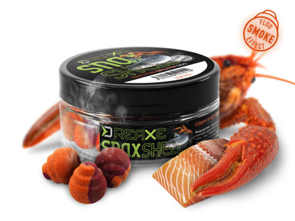 DELPHIN D SNAX SHELL Köder 10mm/30g Lachs – Krebs /wafters/löslich