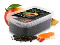 DELPHIN Pellet box Delphin Reaxe READY&GO Mango-Pfirsich/400g+120ml booster+10mm waft