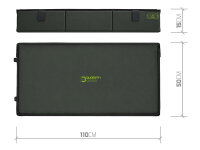 Delphin DuoMAT+ XXL Cover Matte 140x80cm/110x50x15cm