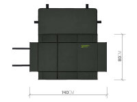 Delphin DuoMAT+ XXL Cover Matte 140x80cm/110x50x15cm
