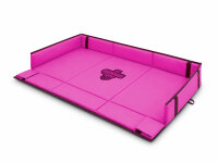DELPHIN Abhakmatte mit Seitenwänden Delphin DUOMAT QUEEN WOW 90x40x10 cm