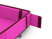 DELPHIN Abhakmatte mit Seitenwänden Delphin DUOMAT QUEEN WOW 90x40x10 cm
