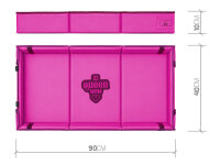 DELPHIN Abhakmatte mit Seitenwänden Delphin DUOMAT QUEEN WOW 90x40x10 cm