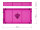 DELPHIN Abhakmatte mit Seitenwänden Delphin DUOMAT QUEEN WOW 90x40x10 cm