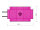 DELPHIN Abhakmatte mit Seitenwänden Delphin DUOMAT QUEEN WOW 90x40x10 cm