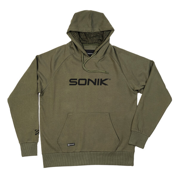 SONIK SONIK  HOODY GREEN-M