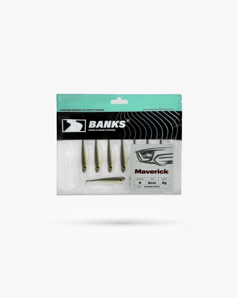 Banks Maverick 6 cm Mossback Silver