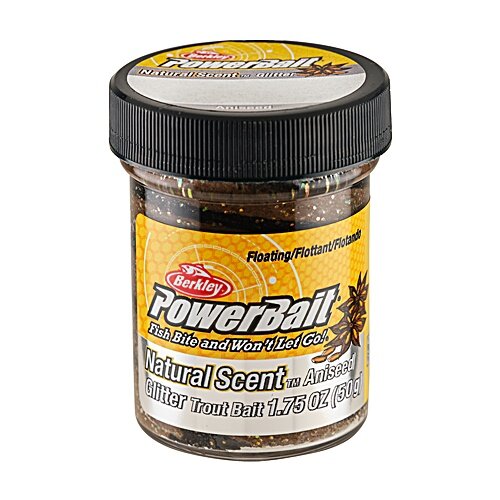 Berkley Powerbait Trout Bait Anise Black and Brown