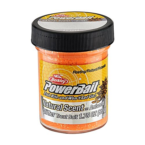 Berkley Powerbait Trout Bait Anise Fluo Orange