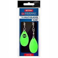 Spro Norway Expedition Multi Blades glow 2Stück