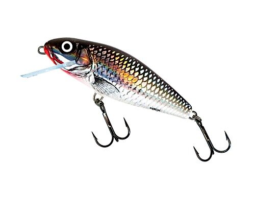 Salmo Perch 8cm Floating Holographic Grey Shiner