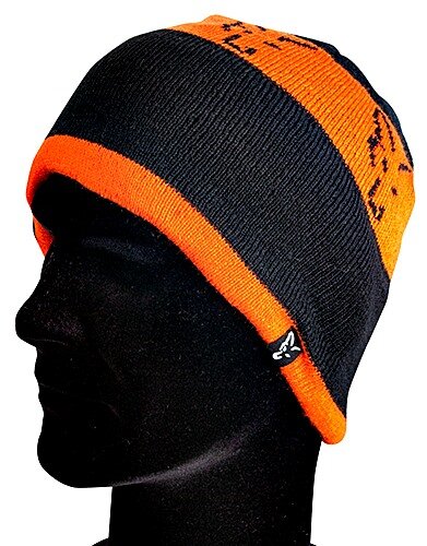 Fox black orange Beanie