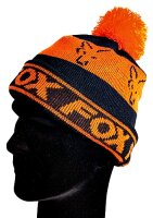 Fox black orange Lined Bobble