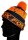 Fox black orange Lined Bobble