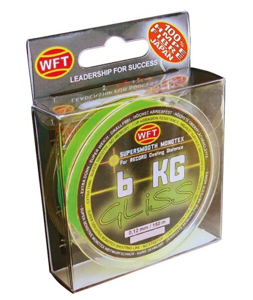 WFT GLISS chartreuse 150m 4KG 0,10