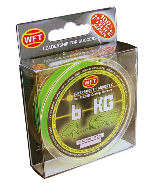 WFT GLISS chartreuse 150m 4KG 0,10