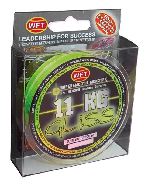 WFT GLISS chartreuse 300m 6KG 0,12