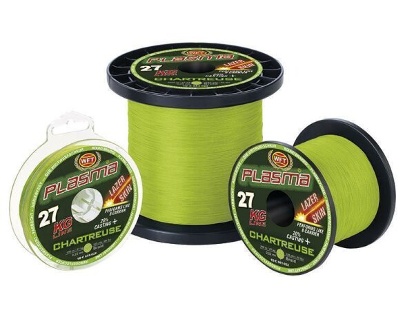 WFT Plasma Chartreuse Lazer Skin 150m 18KG 0,14