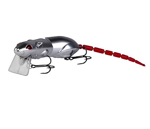 Spro BBZ1 Rat Baby 30 Chrome Silver Oberflächenköder Ratte Maus