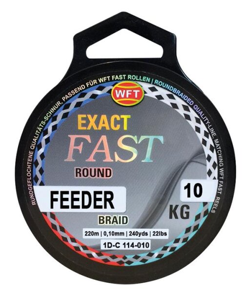 WFT Fast Feeder black exact 220m 10kg 0,10