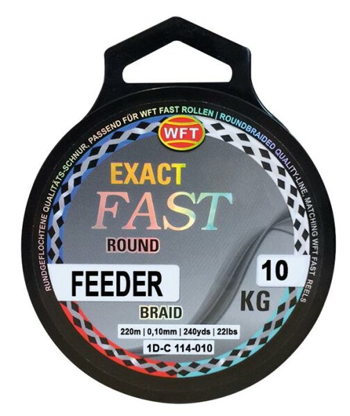 WFT Fast Feeder black exact 220m 10kg 0,10