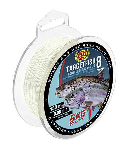 WFT TF8 Meerforelle/Forelle trans 180m 8kg 0,12