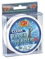 WFT Taper Leader 0,20-0,57 clear 5x15m