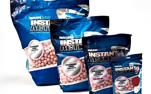 Nash Strawberry Crush Boilie 15mm 200g