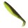 Berkley Flex-Slim Shad 6"/15cm Breen Chartreuse Gummifisch mit Rippen