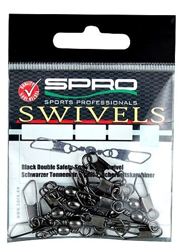 Spro Double Safety Snap Swivel Gr.20
