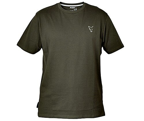 Fox Collection T-Shirt green/silver Gr.XXXL