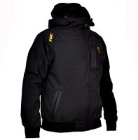 Fox Collection Shell Hoody Black/Orange Gr.XXL Softshelljacke