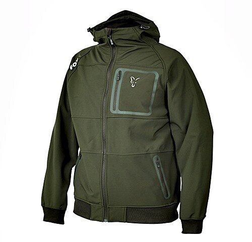 Fox Collection Shell Hoody Green/Silver Gr. M