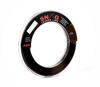 Fox Snag Leader Line trans Khaki 100m 13,6kg/30lb