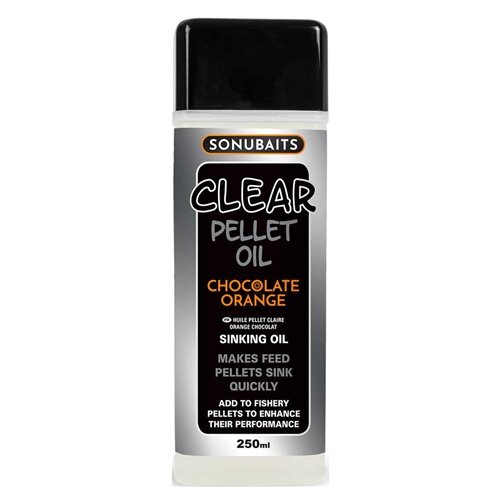 Sonubaits Clear Pellet Oil 250ml Choclate Orange