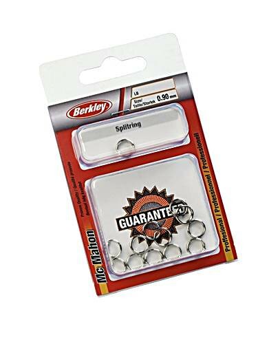 Berkley MC MAHON SPLITRING 13mm STAINLESS STEEL 13 Stück