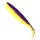 Berkley Flex-Slim Shad 5"/12,5cm Purple Chartreuse Gummifisch mit Rippen