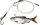 Quantum Mr. Pike Float Rig Leader Claw 50cm 14kg Gr. 1+1/0
