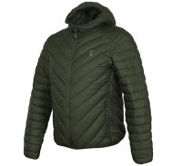 Fox Collection Quilted Jacket Green/Silver XXXL