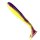 Berkley Flex-Rib Shad 4,5"/11,5cm Purple Chartreuse 1 Stück Gummifisch mit Rippen