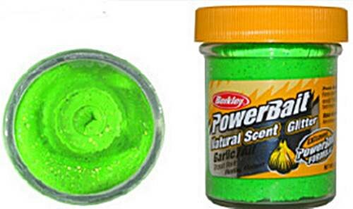 Berkley Power Bait Dough natural scent Garlic - Spring Green