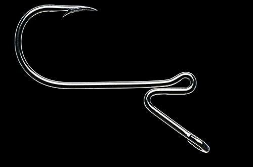 DAM Effzett Outrigger DS Hook Size1 5 Stück Stand-Out-Haken Dropshot-Haken