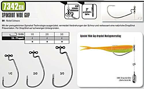 VMC Strategik Predator 7342 Spinshot Wide Gap Gr.2/0