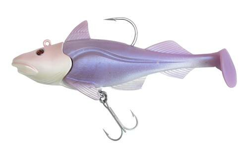Quantum Sea Skrey Shad 12cm Purple Moon