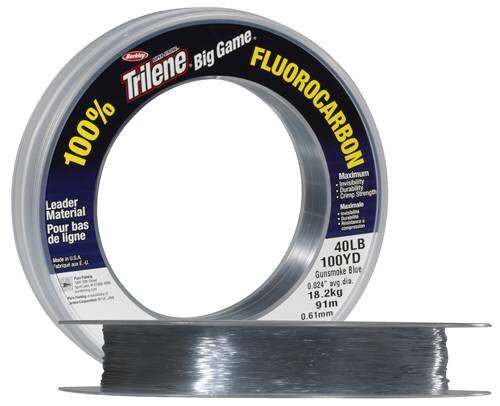 Berkley Big Game Fluorocarbon Leader clear 50LB 22,7kg 91m 0,74mm