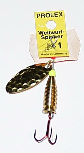 Profi Blinker Prollex Spinner oval Gr.1 gold